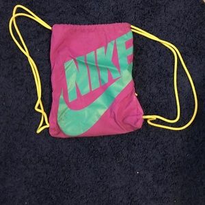Nike drawstring backpack